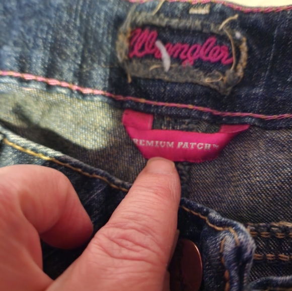 Wrangler Premium Label boot cut Jeans. 9/10x34 - Picture 5 of 5